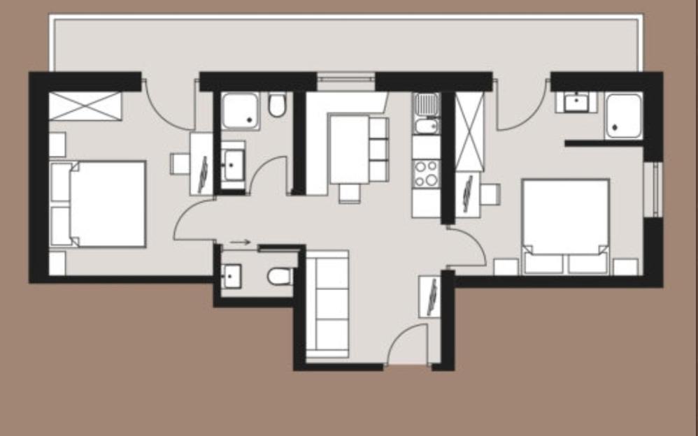 Apartmán Haus Spielbichl San Lorenzo di Sebato Exteriér fotografie